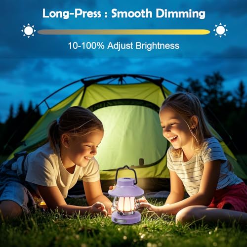 Kids Lantern with 3 Color Light & USB