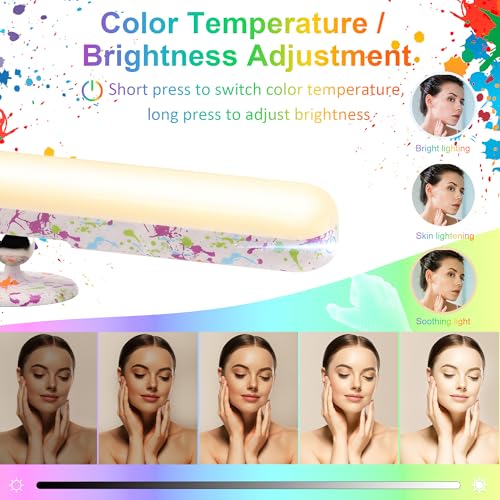 2 Pack Rechargeable Vanity Lights for Mirror (2 Count)