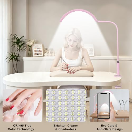 Half Moon Light for Nail Desk