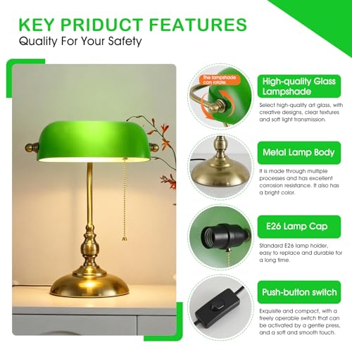 Bankers Desk Lamp