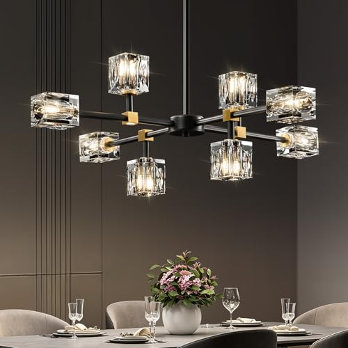 Modern Sputnik Crystal Kitchen Chandelier