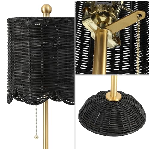 Celerie 27.5" Rattan Buffet Lamp (2 Count)