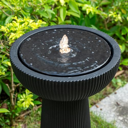 23.23" H Outdoor Water Fountain Made with Eco