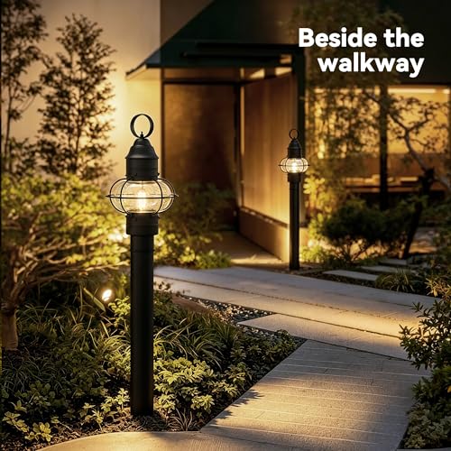 Outdoor Post Light Hard Wired