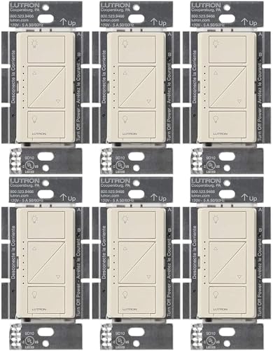 Caseta Smart Dimmer Switch (6 Count)