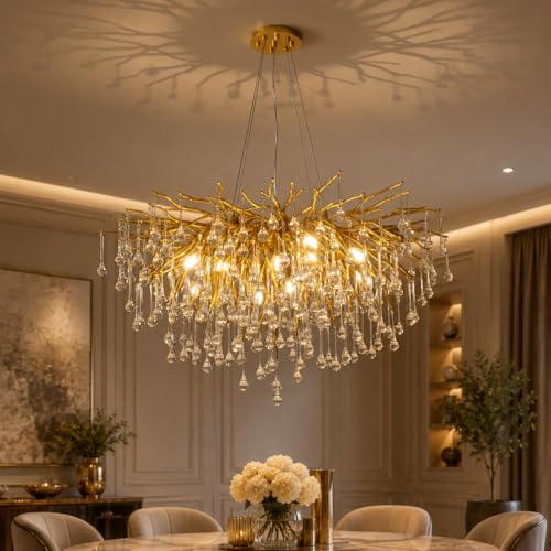 Crystal Chandelier for Dining Room