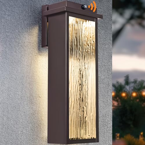 16" Oil Rubbed Bronze Dusk to Dawn LED Outdoor Sconce Light 1PK