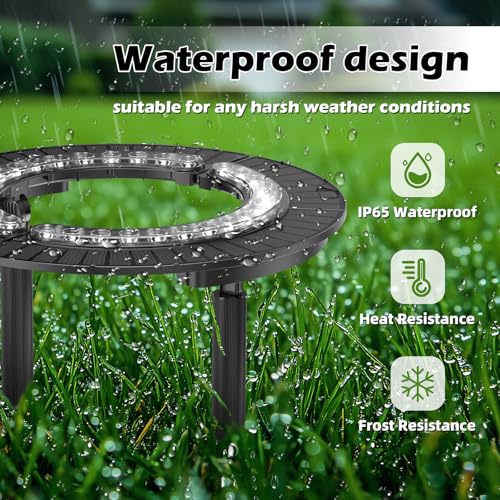 Wireless Solar Palm Tree Lights Outdoor
