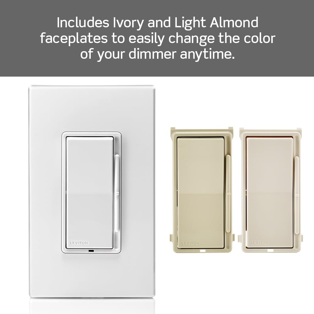 Decora Slide Dimmer Switch for Dimmable LED