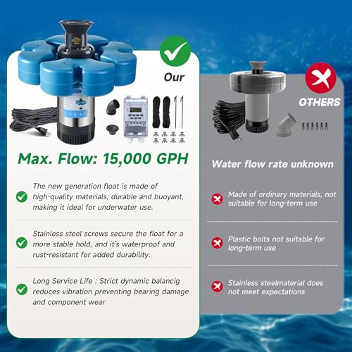 Pond Fountain Aerator