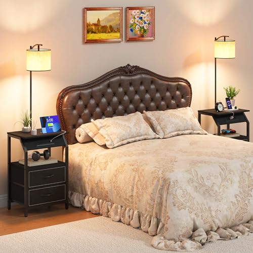 End Table with Floor Lamp