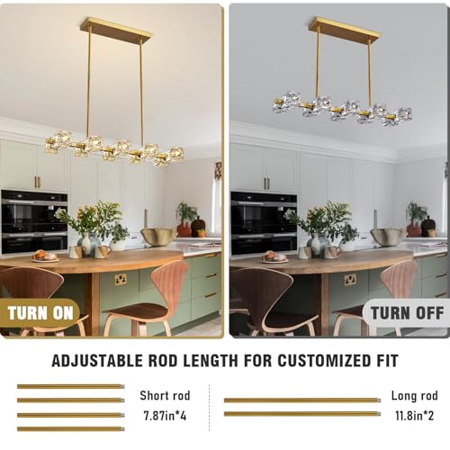 Modern Crystal Chandelier for Dining Room
