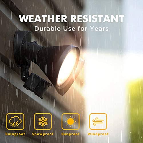 1800LM LED Motion Sensor Light Outdoor