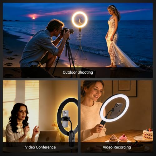 12" Selfie Ring Light with App Control