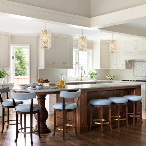 Gold Crystal Pendant Light
