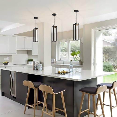 20.2 Inch Aluminum LED Modern Outdoor Pendant Light 2700K 2400LM