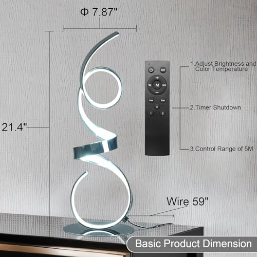 20W Modern Table Lamp
