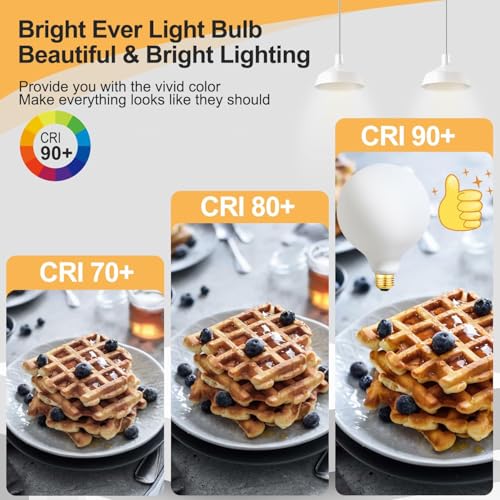 e12 led Bulb dimmable g16.5 6W Equal 60 Watt 600lm AC120V e12 Candelabra Bulb for Chandeliers