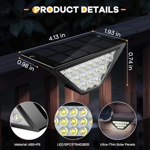 Solar Step Lights for Outside