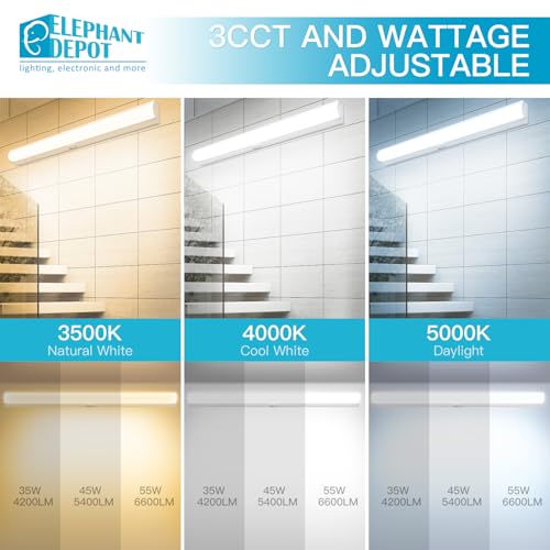 4FT LED Stairwell Light Fixture with Motion Sensor
