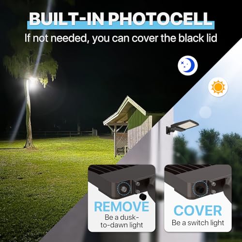150W Parking Lot Light 22500lm (2 Count)