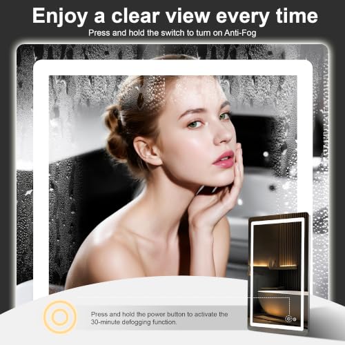 LED Bathroom Vanity Mirror with Lights