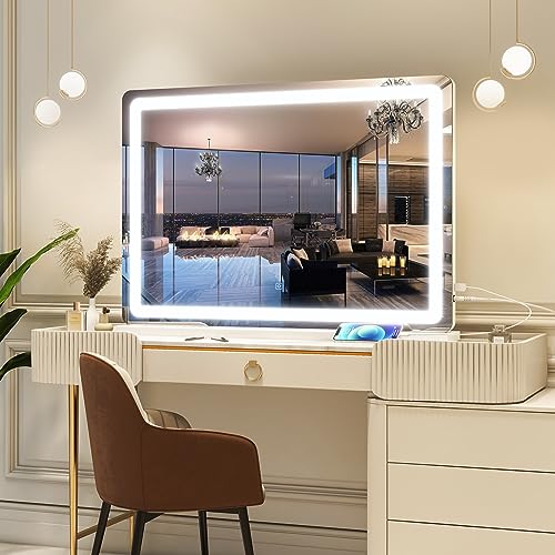 Vanity Mirror with Lights 32"x22"