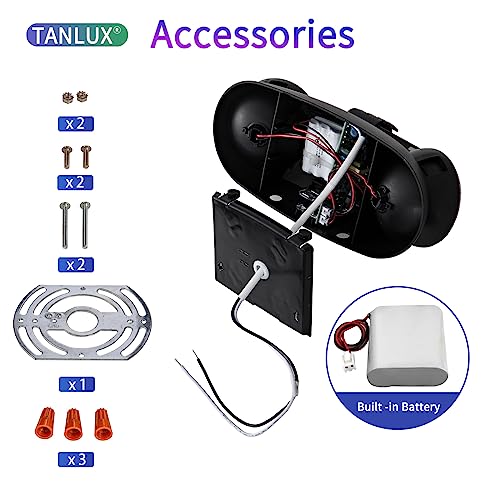 LED Emergency Lights with Battery Backup