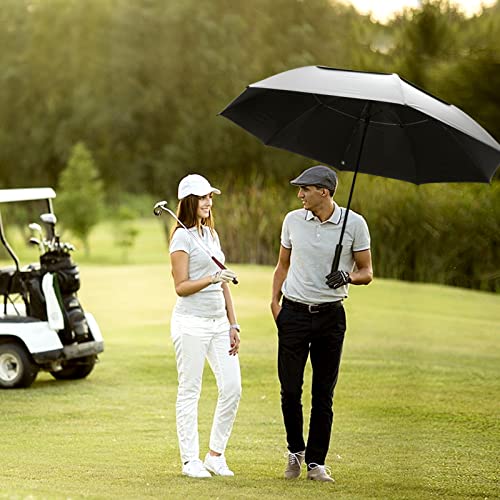 UV Golf Beach Umbrella 68”Auto Open Extra Large Sun Shade Umbrellas
