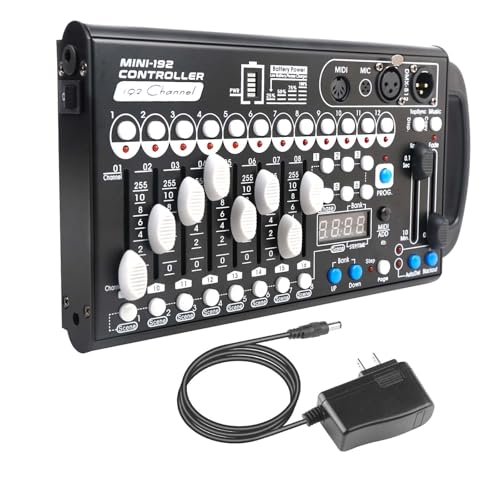 Battery DMX Controller with Midi