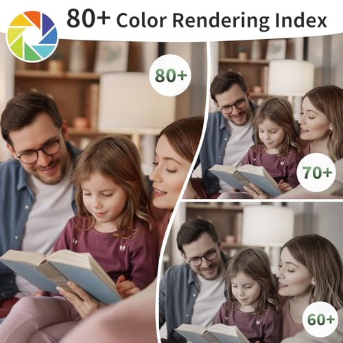 A19 LED Light Bulbs (4 Count)