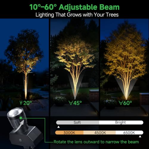 Solar Spot Lights Outdoor (2 Count)