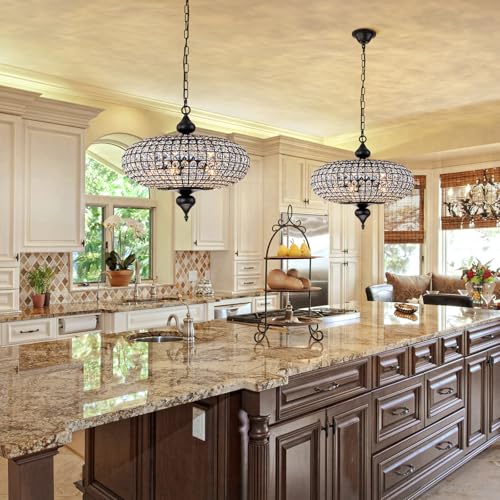 21" Crystal Chandelier