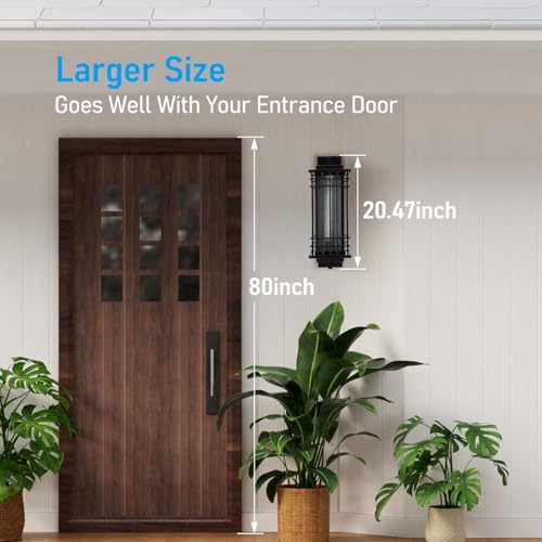 20 Inch Large Outdoor Wall Lights