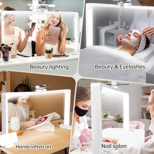 33.5" Foldable Nail Desk Lamp