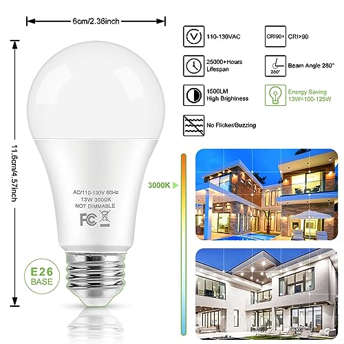 LED Light Bulbs (4 Count)