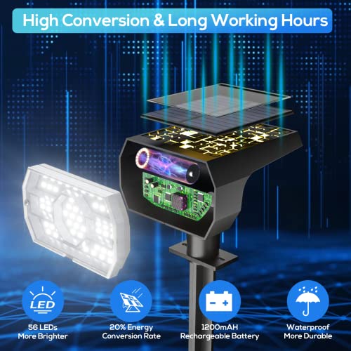 Solar Lights Outdoor Waterproof (6 Count)