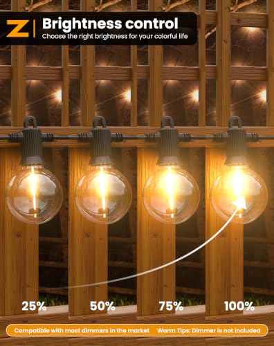 Outdoor String Lights Waterproof (100FT)