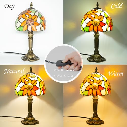 Sunflower Tiffany Style Lamp