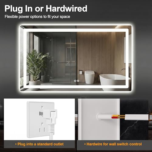 LED Bathroom Mirror with Lights