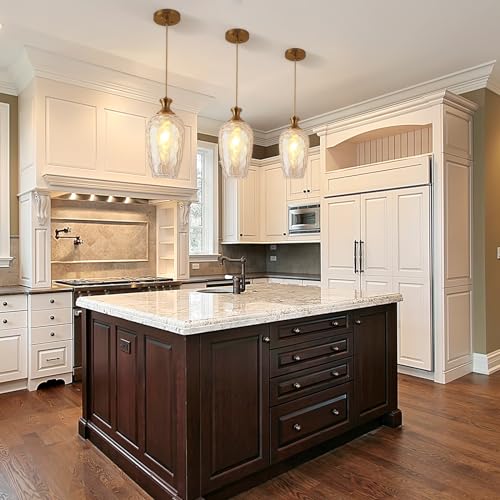 Glass Pendant Lights Kitchen Island