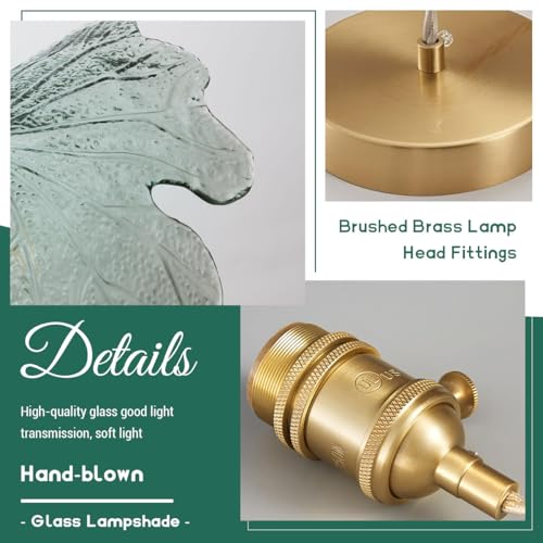 Gold Pendant Light Set of 2 (2 Count)