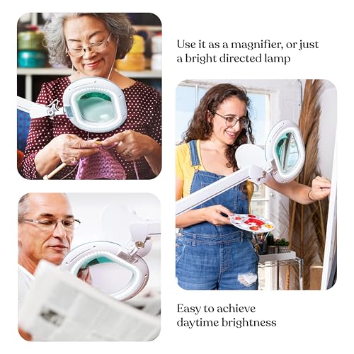 LightView Pro Magnifying Glass with Stand and Light