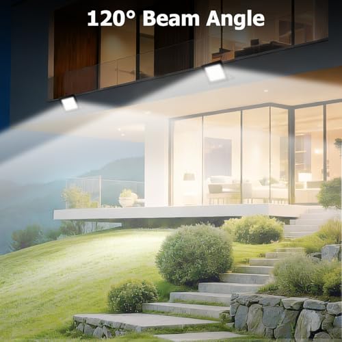 2 Pack LED Flood Lights 50W