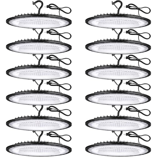 12 Pack 200W UFO LED High Bay Lights (12 Count)