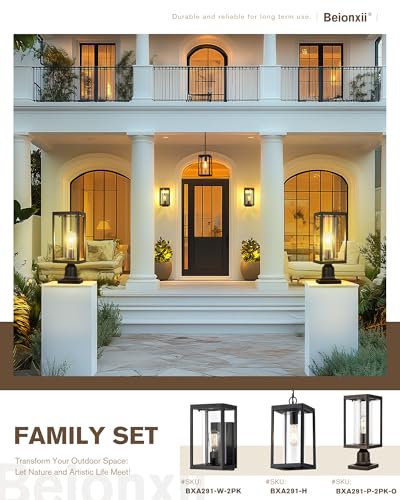 Outdoor Post Lights (2 Count)