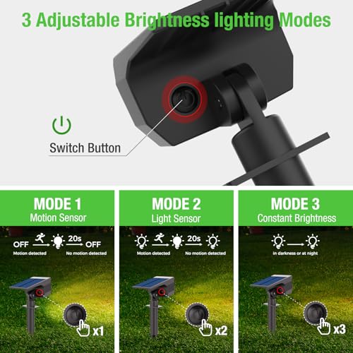 Solar Lights Outdoor Waterproof (8 Count)