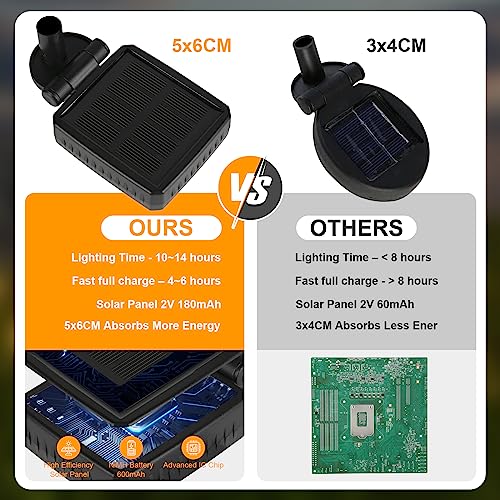 Solar Lights Outdoor (2 Count)
