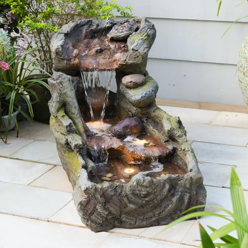 32.5" L Garden Outdoor Water Fountain