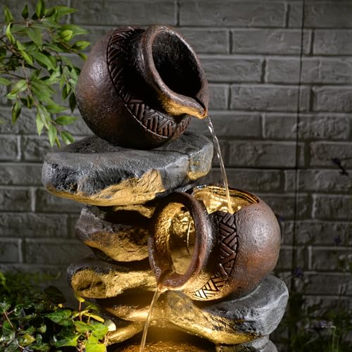 Garden Water Fountain Outdoor Decor